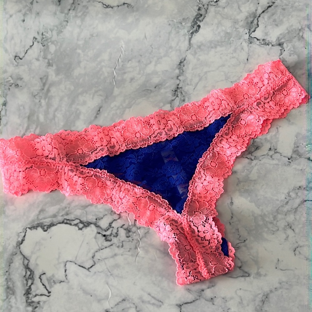 New! PINK by Victoria secret lace panties size small